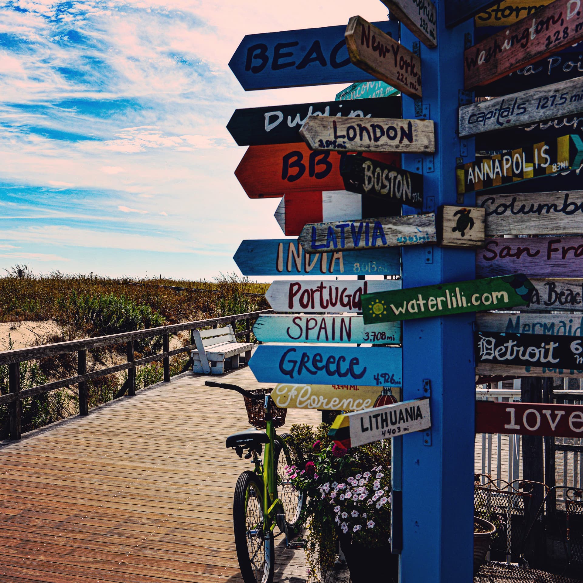 Every direction worth going, Jersey Shore, USA